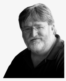 Gabe Newell - Gray Newell, HD Png Download, Free Download