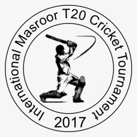 Match Drawing Cricket - Cricket Turnament Logo Black And White, HD Png Download, Free Download
