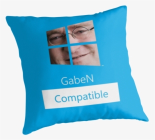 "gaben Compatible - Gabe Newell Smile, HD Png Download, Free Download