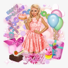 Birthday Barbie Doll Png, Transparent Png, Free Download