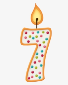 Septimo Cumpleaños Apenb - 5th Birthday Candle Png, Transparent Png, Free Download