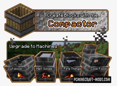 New Blocks Mod For Minecraft - Pyrotech Minecraft, HD Png Download, Free Download