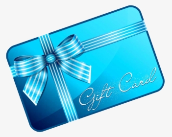 Blue Gift Card Clip Art, HD Png Download, Free Download