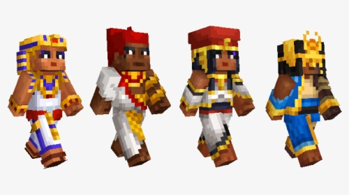 Minecraft Egyptian Mythology Skins, HD Png Download, Free Download