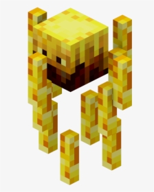 High Quality Blaze Minecraft Blank Meme Template - Minecraft Blaze Pixel Art, HD Png Download, Free Download