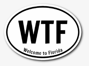 Welcome To Florida Png Clip Art Free Stock - Circle, Transparent Png, Free Download