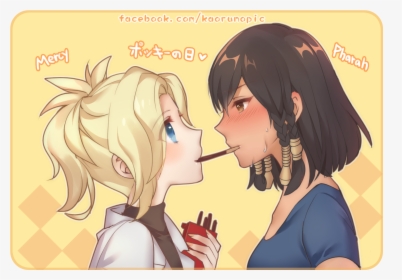 Overwatch Mercy And Pharah Fanart, HD Png Download, Free Download