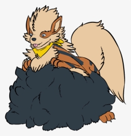 Pyro The Hungry, Lazy Arcanine - Cartoon, HD Png Download, Free Download