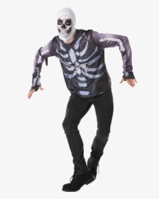 Kids Skull Trooper Fortnite Costume - Skull Trooper Costume, HD Png Download, Free Download