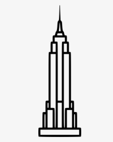 Empire State Building Ol - Drawing Empire State Building, HD Png Download, Free Download
