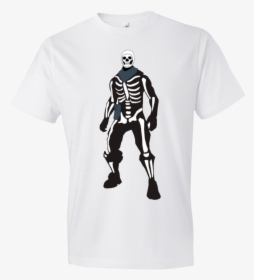 Skull Trooper From Fortnite Line Drawing, HD Png Download, Free Download