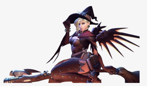 Overwatch Witch Mercy Png, Transparent Png, Free Download