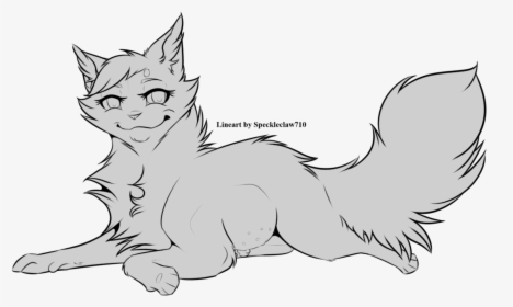 Arcanine Lineart Pregnant For Free Download - Warrior Cats Pregnant Queen, HD Png Download, Free Download