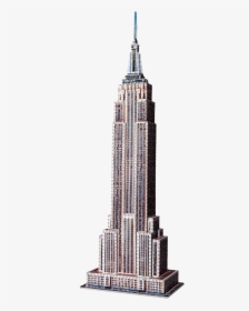 Wrebbit 3d-pussel Empire State Building - Wrebbit 3d Empire State Building, HD Png Download, Free Download