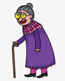 Drawissimo Kids How To Draw - Grand Mother Picture Drawing, HD Png Download, Free Download