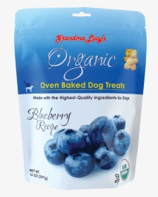 O Blueberry Front - Grandma Lucy's Organic Oven Baked Dog Treats Pumpkin, HD Png Download, Free Download