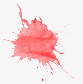 21 Red Watercolor Splatter , Png Download - Pink Watercolor Splatter Transparent Background, Png Download, Free Download