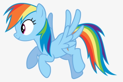 Download Rainbow Dash Flying Png Image For Designing - My Little Pony Transparent, Png Download, Free Download