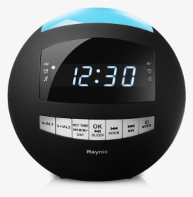 Transparent Digital Alarm Clock Png - Radio Clock Art, Png Download, Free Download