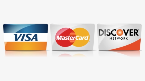 Clipart Credit Cards Logos - We Accept Visa Mastercard And Discover, HD Png Download, Free Download