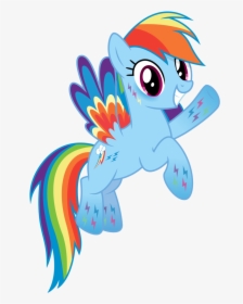 Rainbow Dash Clipart - Rainbow Dash Rainbowfied, HD Png Download, Free Download