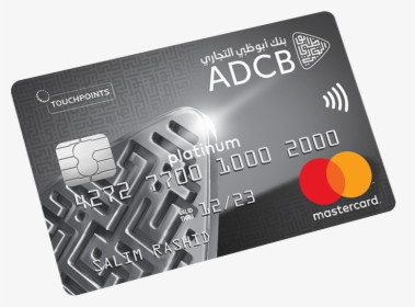 Transparent Credit Card Images Png - Adcb Platinum Credit Card, Png Download, Free Download