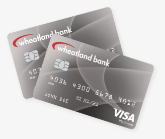 Wheatland Bank Visa Debit And Credit Cards - Visa, HD Png Download, Free Download