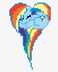 My Little Pony Pixel Heart, HD Png Download, Free Download