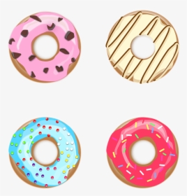 Doughnut, Cakes, Bakery, Vector Doughnut - Doughnut, HD Png Download, Free Download
