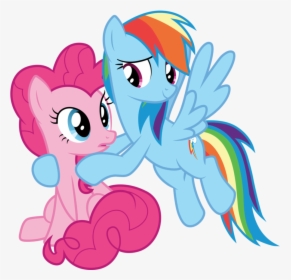 My Little Pony Friendship Is Magic Roleplay Wikia - My Little Pony Pinkie Pie And Rainbow Dash, HD Png Download, Free Download