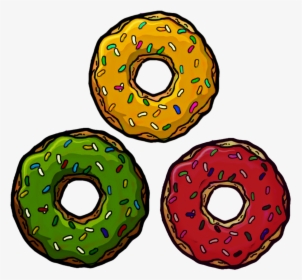 Transparent Donuts Clipart - Simpsons Donut, HD Png Download, Free Download