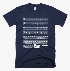 Jaws Music Bass Clef Funny T-shirt - They Want Our Rhythm But Not Our Blues, HD Png Download, Free Download