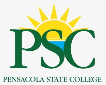 Decorative Image Of Psc Vertlogo1 Cmyk W3ar1w , Branding - Pensacola Junior College Logo, HD Png Download, Free Download