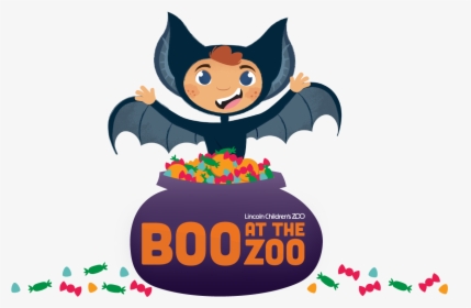 Boo At The Zoo Bat - Lincoln Children's Zoo Boo At The Zoo, HD Png Download, Free Download