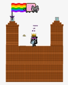Transparent Cartoon Butt Png - Nyan Cat, Png Download, Free Download