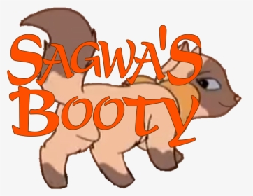 Sagwa"s Booty Logo - Cartoon, HD Png Download, Free Download
