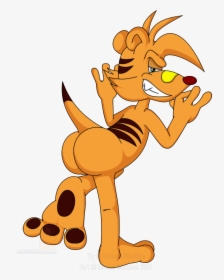 Nudie Ty Butt - Ty Tasmanian Tiger Png, Transparent Png, Free Download