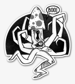 Boo Sticker - Illustration, HD Png Download, Free Download