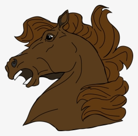 Angry Horse Svg Clip Arts - Horse Head, HD Png Download, Free Download