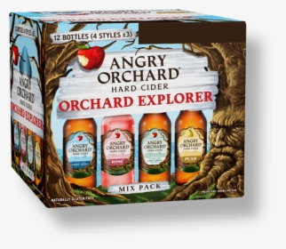 Refreshing Hard Cider With - Angry Orchard Explorer Variety Pack, HD Png Download, Free Download