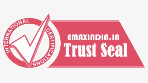 Emax Trust Seal Png Format - Carmine, Transparent Png, Free Download