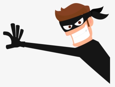Thief, Robber Png - Transparent Background Robber Clipart, Png Download, Free Download