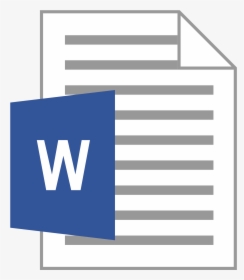 Transparent Word Doc Icon, HD Png Download, Free Download