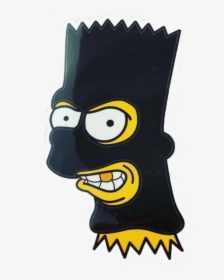 #gangster #stickergang #bart #simpsons #robber #mob - Bart Gangster, HD Png Download, Free Download