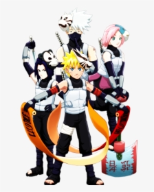 Naruto Sasuke Sakura Anbu, HD Png Download, Free Download