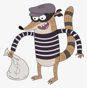 Transparent Theif Png - Regular Show Rigby Halloween, Png Download, Free Download