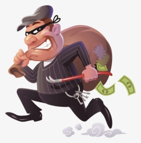 Robber - โจร การ์ตูน Png, Transparent Png, Free Download