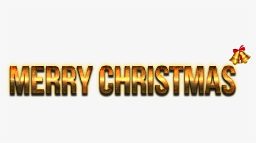 Merry Christmas Word Png Picture - Graphic Design, Transparent Png, Free Download