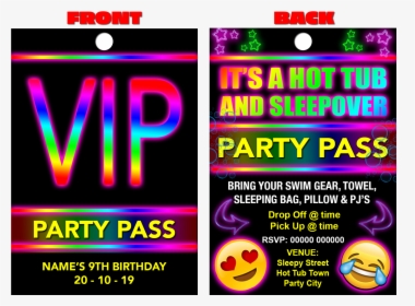 Vip Party Pass, HD Png Download, Free Download