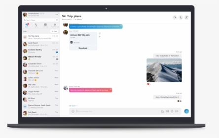 New Skype Features 2019, HD Png Download, Free Download